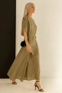 Vestido Lazo Con Manga Kioto