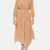 Valentina Beige Dress Natural Dye - Pre Order -Es Fascinante vestido valentina dress aletheia 822392