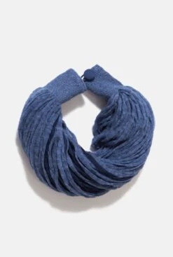Wool Necklace Azul - Cuello Antianginas